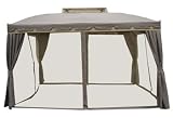 Bonnevie 10x12 Gazebo with Mosquito Net
