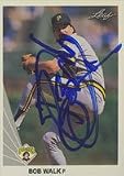 Bob Walk, Pittsburgh Pirates Autographed Card