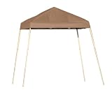 ShelterLogic Sport Series Slant Leg Pop-Up Canopy, Desert Bronze, 8 x 8-Feet