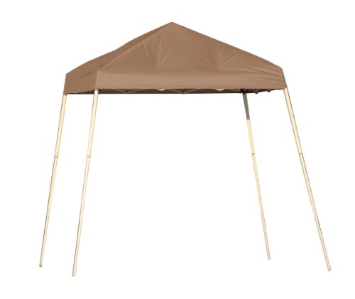 ShelterLogic Sport Series Slant Leg Pop-Up Canopy, Desert Bronze, 8 x 8-Feet