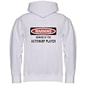 BEWARE OF THE AUTOHARP PLAYER Adult Zippered Hooded (Hoody Hoodie) Sweatshirt Fleece Jacket (Various Colors Avail)