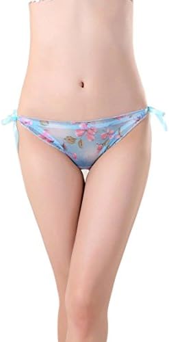 GEmid Lolita Tie Side Pretty Panty Floral Naughty Flirt Sexy Briefs