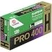 Fujifilm Fujicolor Pro 400H Color Negative Film, ISO 400, 120 Size, Pack of 5, USA