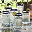 Drinking glasses, 'Classic' (set of 6)