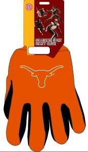 Texas Longhorns Two Tone Gloves