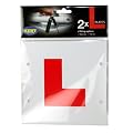 Kent Car Care L Plates - Stick On & Tie On
