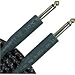 Musicians Gear Tweed 1/4" Straight Instrument Cable, Black 20 Foot