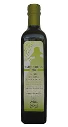 ParqueOliva Bio- Organic Cold Pressed EVOO Extra Virgin Olive Oil, 2011/2012 Harvest, 17-Ounce Glass Bottle