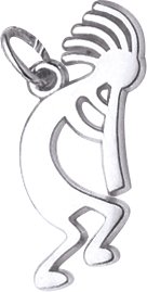 Kokopelli Charm by Rembrandt Charms