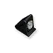Black Leather Alarm Clock
