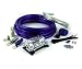 Tsunami AMP04BL-RCA 4 Gauge/1600 Watt Amplifier Install Kit with RCA and MANL Fuse Holder (Blue)
