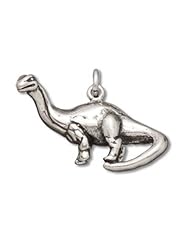 Genuine Raposa Elegance (TM) Stegosaurus Dinosaur Charm Pendant (15 x 25 mm). 100% Satisfaction Guaranteed.