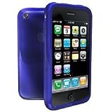 iSkin solo NightCrawler - Case for smartphone - translucent blue - Apple iPhone 3G S, Apple iPhone 3G