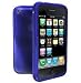 iSkin solo NightCrawler - Case for smartphone - translucent blue - Apple iPhone 3G S,...