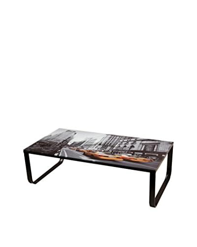 Design Twist Office Tavolino Da Caffè Spesso 8 Mm Nero