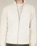 Alternative Apparel Quality Style Warm-Up Men’s Track Jacket – Winter White, Medium