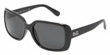 DOLCE & GABBANA D&G 8067 DD8067 501/87 BLACK PLASTIC GREY SUNGLASSES SHADES