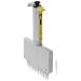 Wheaton Socorex 851184-2 Pipette, Calibra Digital 852, 12-Channel Micro, For Use With 200µL Pipette Tip