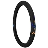 1pc Looney Tunes Road Runner Beep Beep Steering Wheel Cover for Car Suv Truck