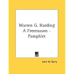 Warren G. Harding A Freemason - Pamphlet book cover