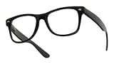 Vintage Buddy Wayfarer Blues Brothers Clear Sunglasses