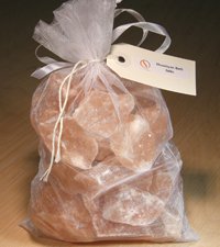 Himalayan Bath Salts in Our Himalayan Salt Re-usable Tea Bag Sole Baths Have the Cleansing Effects of a Three Day Fast