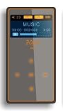 ZOpid – 1.1 Inch OLED Display MP3 Player /w 4GB and Digital Voice Recorder