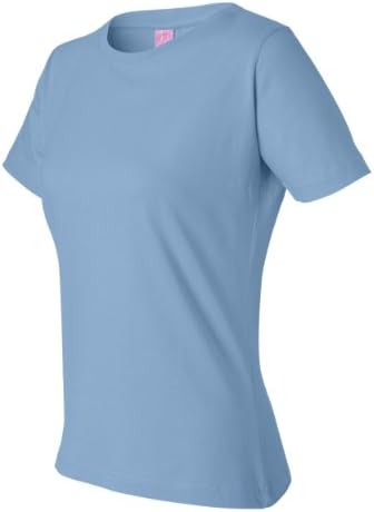 Combed Ringspun Jersey V-Neck T-Shirt (L-3587)