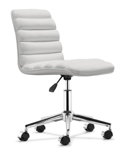 ZUO Admire Office Chair, White On Sale