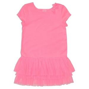 Carter's 100% Cotton & Tulle Princess Dress - Size 6 - Pink
