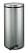 Wesco 127 531-03 Gastro-Tretabfallsammler, 22 Liter, feuerverzinkter Einsatz, neusilber
