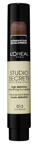 L'Or&eacute;al Paris Studio Secrets Foundation-Pinsel, 013 Gold Porcelain, 17 ml