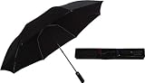 Black Umbrella 48" Arc, 100% Pongee Cover