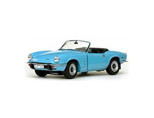 1970 Triumph Spitfire MK IV Open Convertible Wedgewood Blue 1/18 by Sunstar 1048 by Sunstar
