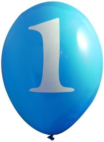 Wild at One Zebra Party - 1st Birthday 12 Inch Latex Balloons x 6