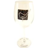 from Dreamair PERSONALISED Golf Gift Wine Glass MAXIMUM 25 CHARACTERS