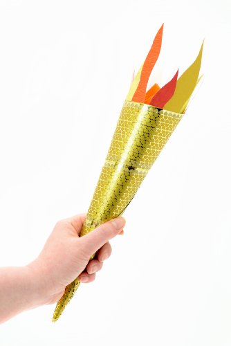 Olympic Torch Kit - Make your own Olympic Torch - Each kits makes up to 10 Torches - Perfect for Classes, Clubs or at home!