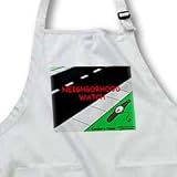 Neighborhood Watch - Full Length Apron With Pockets 22w X 30l