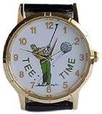 Golf watch classic size for men of I.5 inches. Tee Time