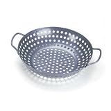 Grill Zone 43012 Nonstick Grill Wok with Handles