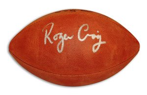 Roger Craig Signed 49ers Football