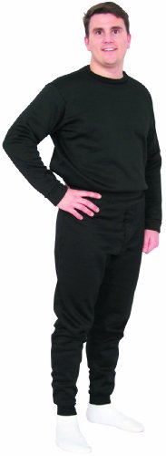 Fox ECWCS Extreme Cold Weather Polypropylene Underwear Bottom, Black, Medium