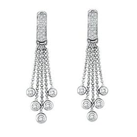 14K Diamond Dot Stiletto Earrings