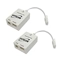 2 x Safecom SAMF-2000 Micro Filter for Broadband ADSL Router/Modem