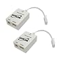 2 x Safecom SAMF-2000 Micro Filter for Broadband ADSL Router/Modem