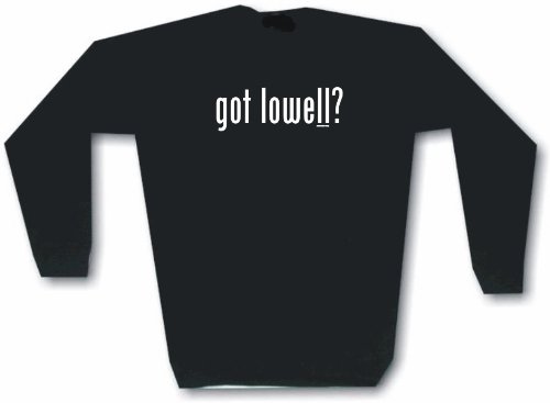 got lowell? Men's Sweat Shirt Medium-Black