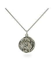 Ciceros Ancient Rome Sterling Silver Coin Necklace