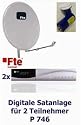 P746 dig. Satanlage 2 TN, FTE PR 80 AB, 2x FTE Max S 92