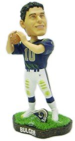 St. Louis Rams Marc Bulger Game Worn Forever Collectibles Bobble Head