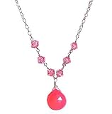 'Honey' Bright Pink Chalcedony
